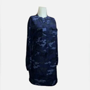 Camouflage Long Sleeve Dress